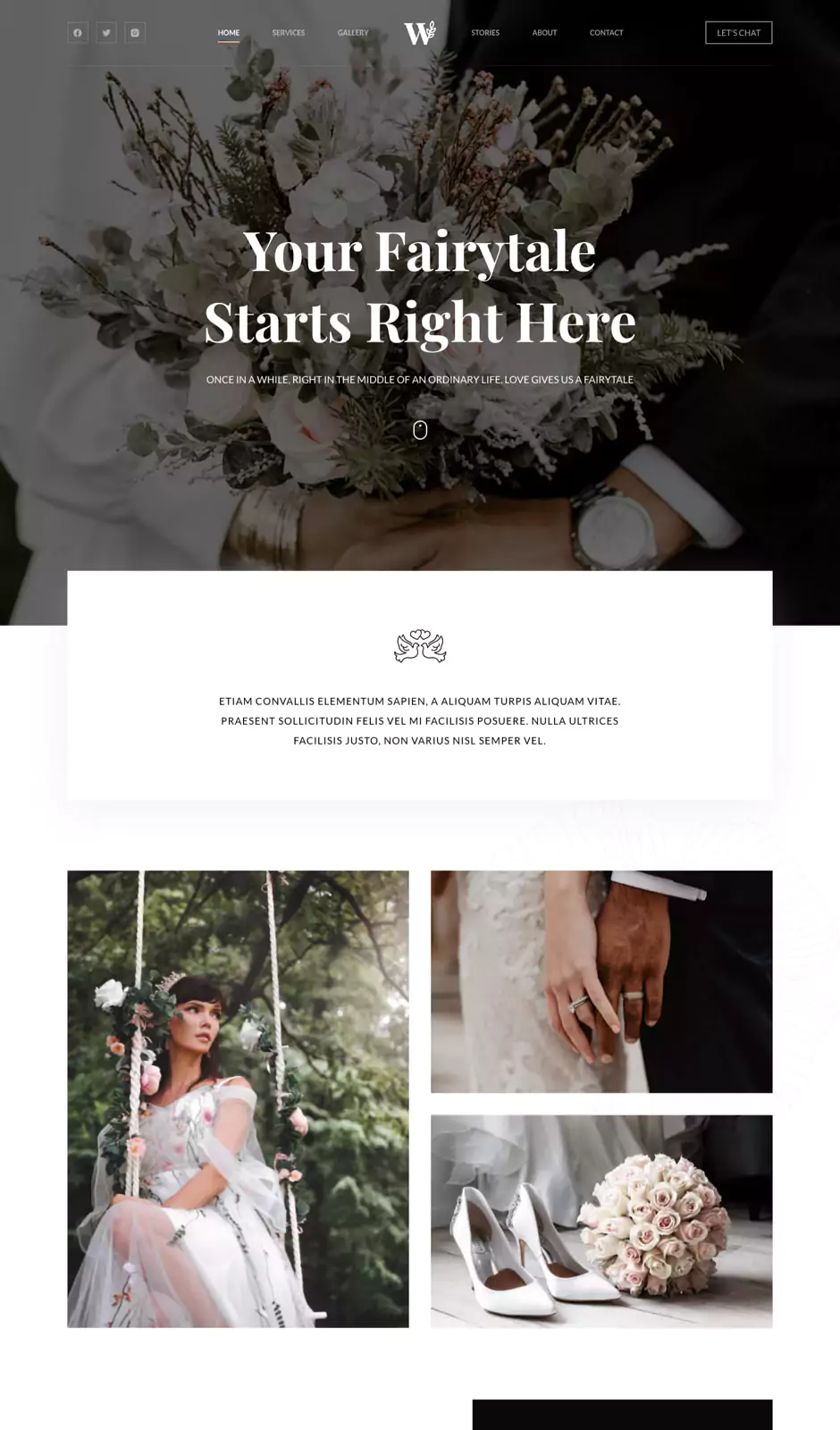 Wedding WordPress Website