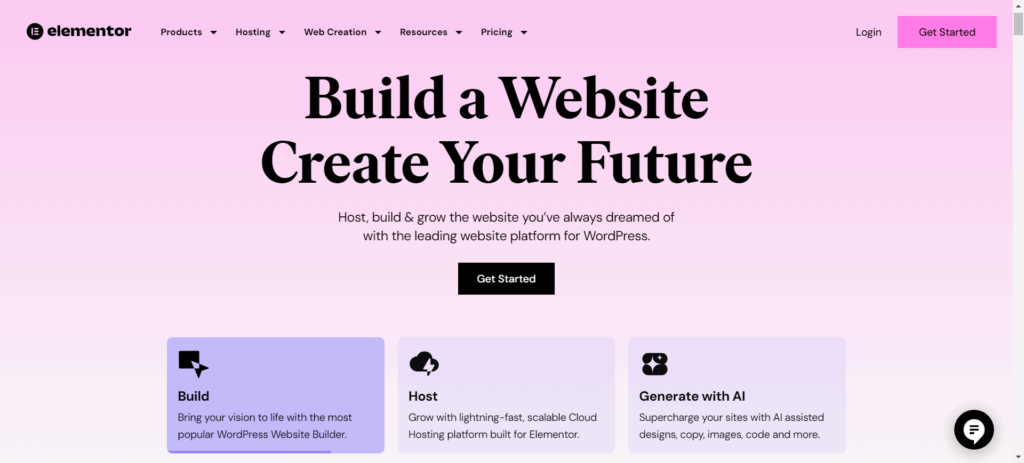 Website Builder Elementor