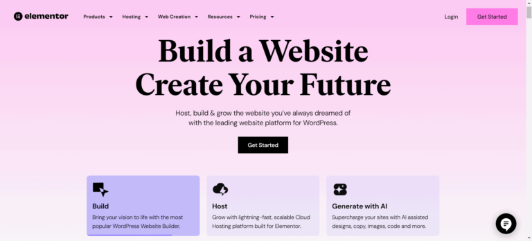 The Best Website Builder – Elementor
