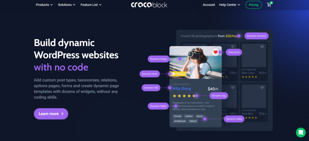 Crocoblock Elementor