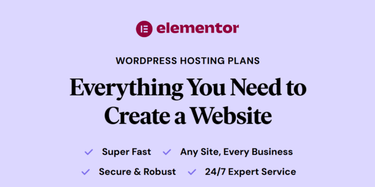 Exploring Elementor WordPress Hosting Plans: A Comprehensive Guide