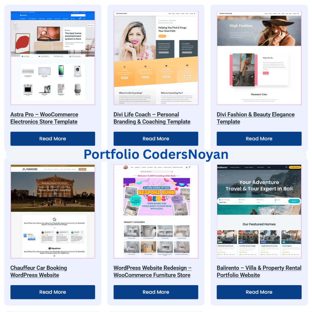 Portfolio Website WordPress