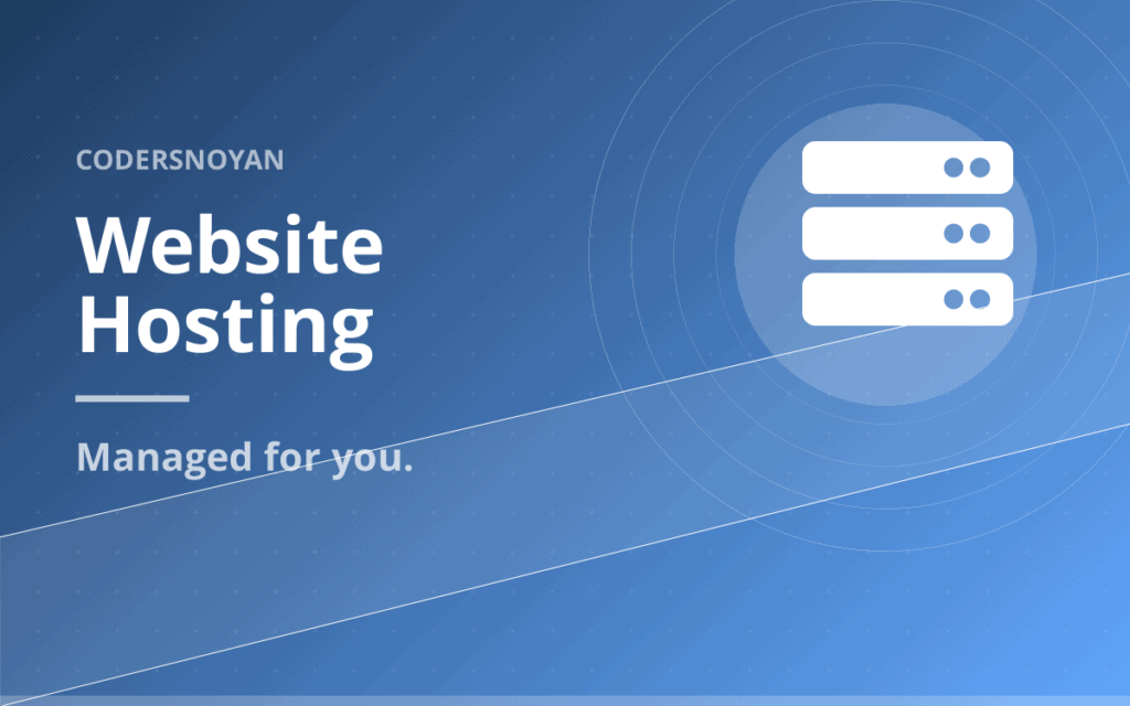 Managed WordPress hosting by CodersNoyan
