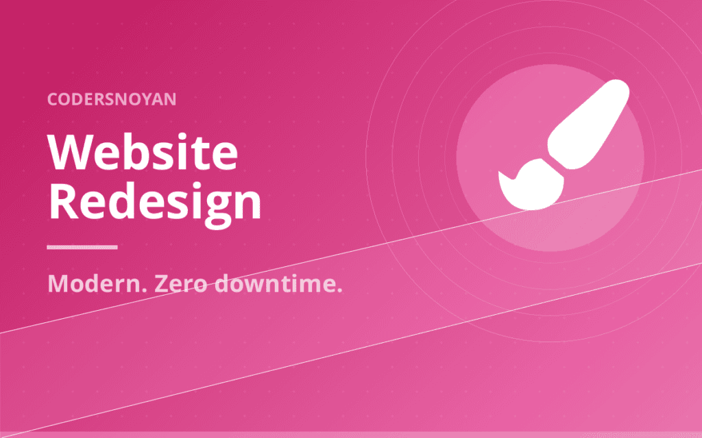 WordPress website redesign by CodersNoyan