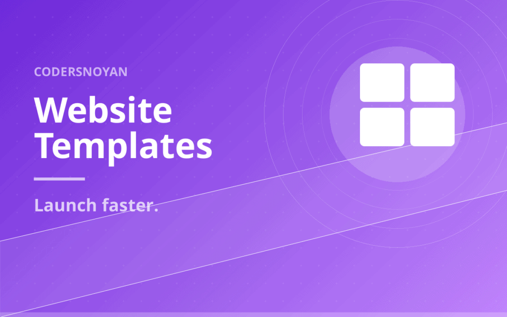 Ready-made WordPress templates by CodersNoyan