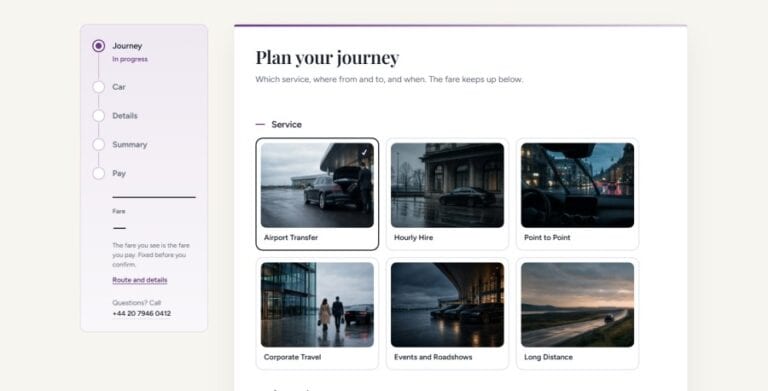 NoyaRide — Chauffeur, Airport Transfer & Taxi Booking WordPress Theme